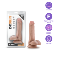 Dr. Skin 16 cm con Testículos – Beige