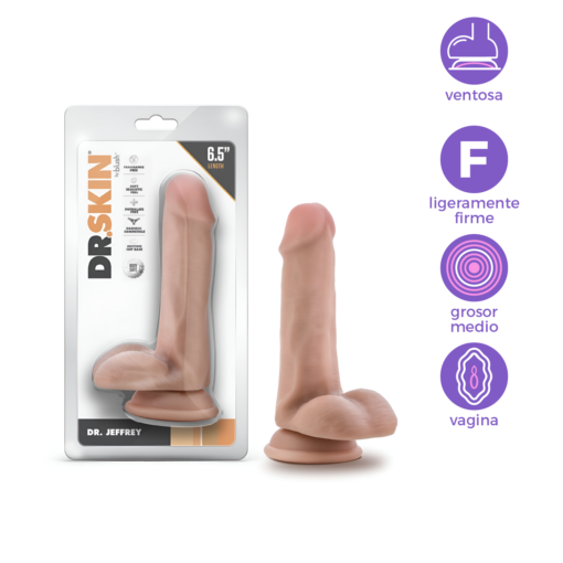 Dr. Skin 16 cm con Testículos – Beige