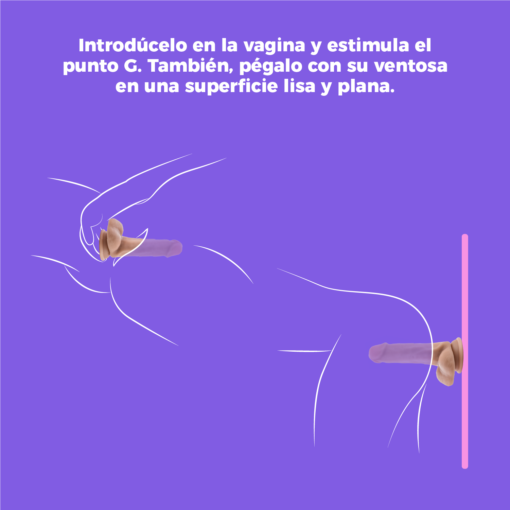Dr. Skin 16 cm con Testículos – Beige-formas de uso