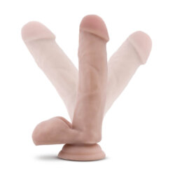 Dr. Skin 18 cm con Testículos - Vainilla 5