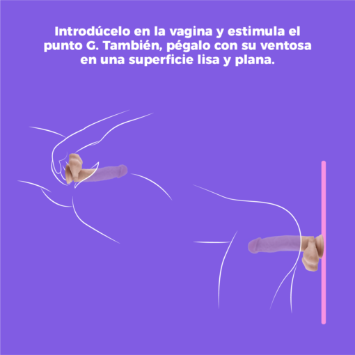 Dr. Skin 18 cm con Testículos – Vainilla-formas de uso