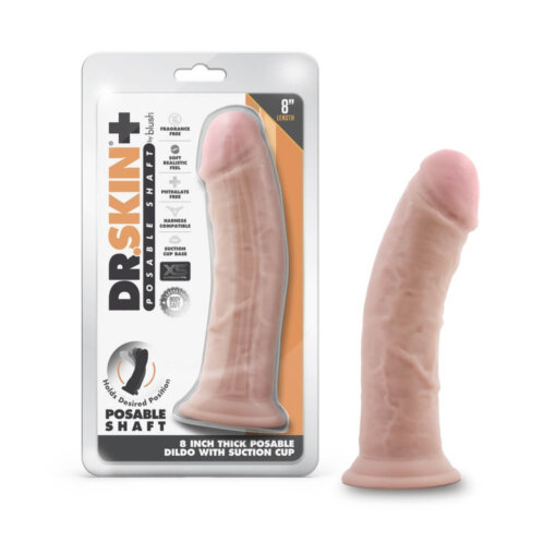 Dr. Skin Plus 20 cm sin Testículos - Vainilla CAJA