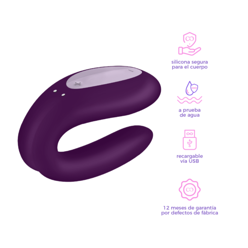 Satisfyer Double Joy con App-especificacion