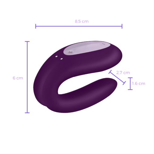 Satisfyer Double Joy con App-medidas