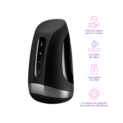 Satisfyer Men Heat Vibration-especificacion
