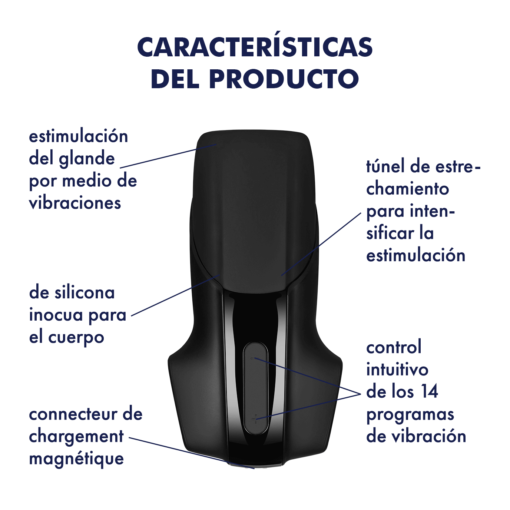 Satisfyer Men Vibration CARACTERÍSTICAS