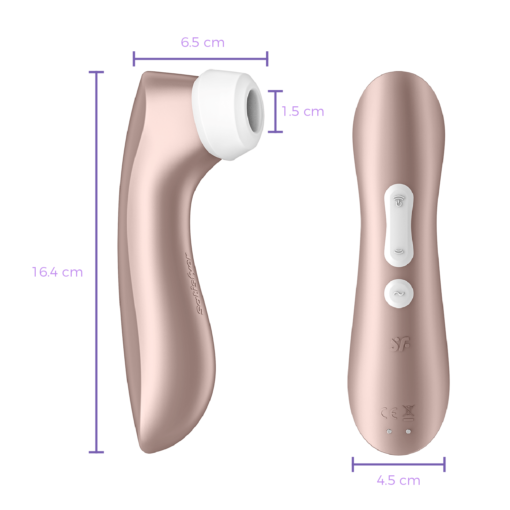 Satisfyer Pro 2+ Vibraciones-medidas
