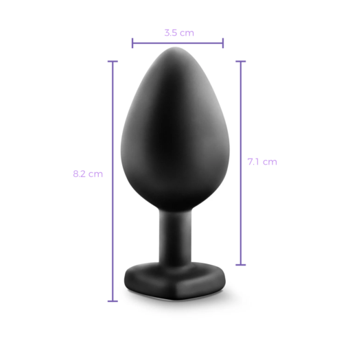 Temptasia Bling Plug Anal – Medium-medidas