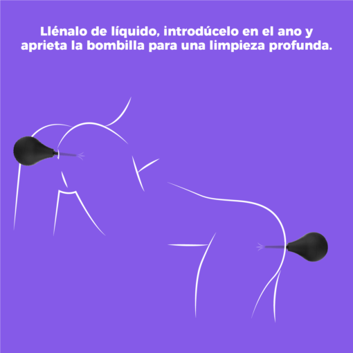 Ducha Anal Ducha Anal Thin Tip-formas de uso