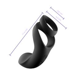 Svakom Benedict Anillo Vibrador Estimulador de Perineo-medidas