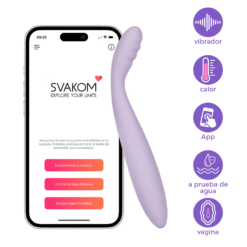 Svakom Cici 2 Vibrador Delgado con Calor y App