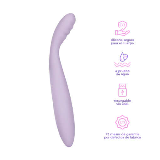 Svakom Cici 2 Vibrador Delgado con Calor y App-información