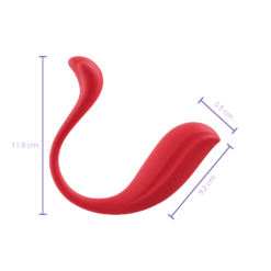 Svakom Phoenix Neo 2 con App Rojo-medidas