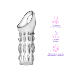 Funda Performance para Pene Texturizada 10 cm-información