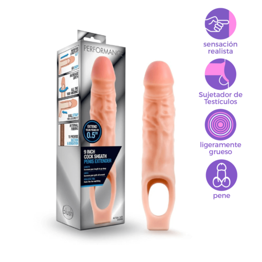 Funda Performance para Pene con Sujetador de Testículos de 16 cm