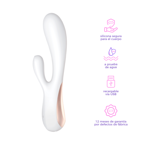 Satisfyer Mono Flex Blanco con App-información