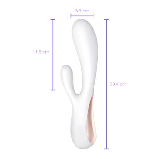 Satisfyer Mono Flex Blanco con App-medidas